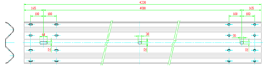 YC二波公路护栏滚压成形机